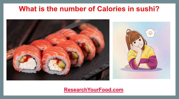 Calories in Sushi, High and Low Sushi Calories